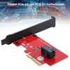 SFF-8643 to PCI-E 4X Adapter Card Converter with 1 Mini