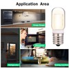 Neanete LED Microwave Appliance Light Bulb for Refrigerator Range Hood