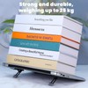 XLIUAX Portable Keyboard Riser for Desk, 2pcs Mini Foldable Laptop
