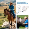Horse Weight Tape, 8.2Ft Measuring Stick, Portable Horse Measuring Scale