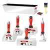 Drywall Hand Tool Kit,Stainless Steel Putty Knife Set Including Joint