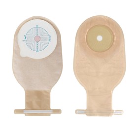 Aswalling 40Pcs Ostomy Bags Drainable Pouches for Colostomy Ileostomy Stoma Care 20-60mm Drain Valve Colostomy Bags