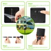 Brightever Solar Fairy Lights for Outside Waterproof, 4-Pack Total 160FT