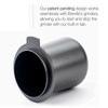 Dosing Cup Aluminum Alloy Fine Glossy Appearance Coffee Dosing Cup