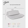 Fiesta® Covered Butter Dish XL, 8" – Durable Ceramic, Lead-Safe,