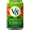 V8 Low Sodium Original 100% Vegetable Juice, Vegetable Blend with