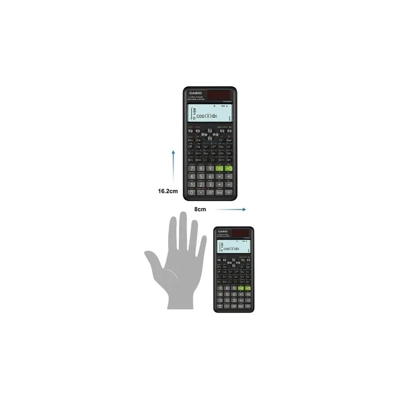 Calculadora Cientifica Casio Fx-991la En Idioma Español Negro Para Universidad