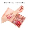 FARSEE12 kit de labiales, vaso antiadherente de larga duración, brillo