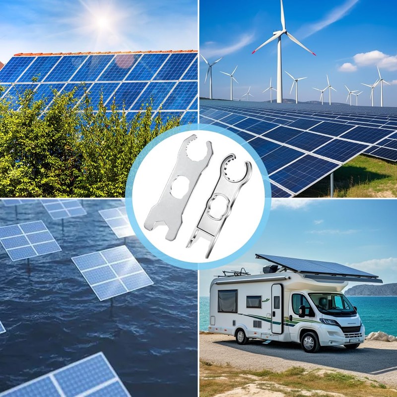 MC4 Connector Dedicated Wrench Solar Panel Connector Tool Set of