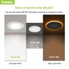 DAMINY 12 Pack 4 Inch 5CCT LED Recessed Light with
