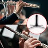 MOAZIFI Transverse flute stand, sturdy metal flute stand, 14 x