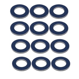 BEANPRECOY 12 Pcs Oil Drain Plug Gaskets, Aluminum Oil Drain Plug Gaskets, Fits for Toyota/Lexus Seals Crush Washer, Automotive Accessories Replaces# 9043012031