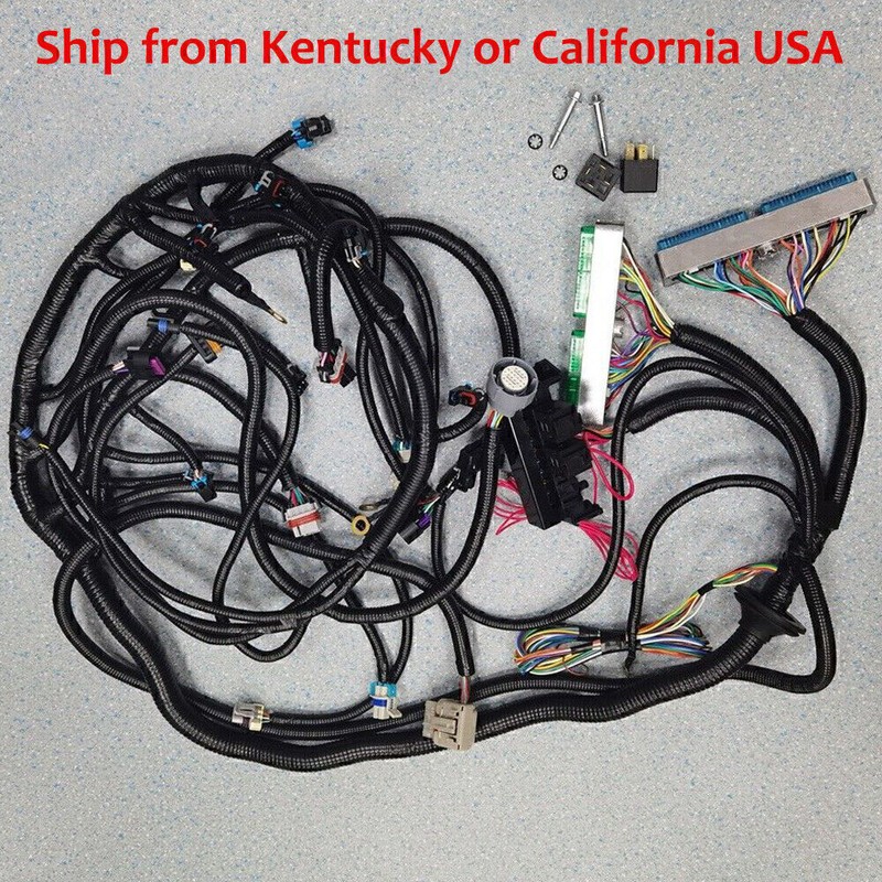 Geartronics DBW 03-07 LS Vortec Stand alone Wire Harness Drive