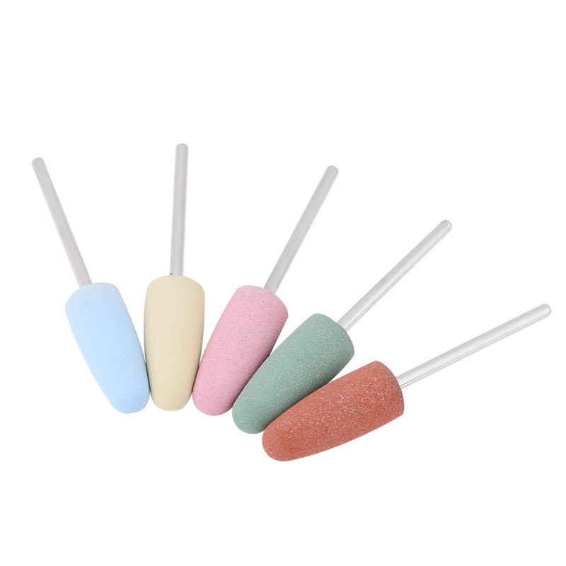 Nail Cutter Tips Ceramic Handpiece Tip Aspirator Drill Bit, Silicone