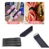 MKHTOQE 6PCS 14 Inch Reusable Leather Look Hook and Loop