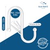 Blau Marité S-Shaped Hooks with Fall Protection System, Pack of