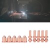 10 Pcs Electrode Tip Kit 256026 249929 XT60 Plasma Torch