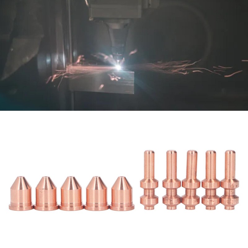 10 Pcs Electrode Tip Kit 256026 249929 XT60 Plasma Torch