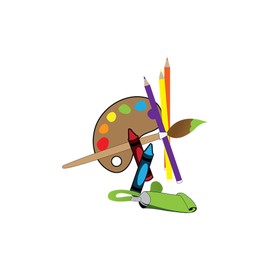 CafePress Artist Color Palette Memory Keepsake Jewelry Box, 5"x5"x3.75"