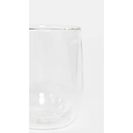 Corkcicle Double Walled Stemless Glass Wine Set, Clear, One Size