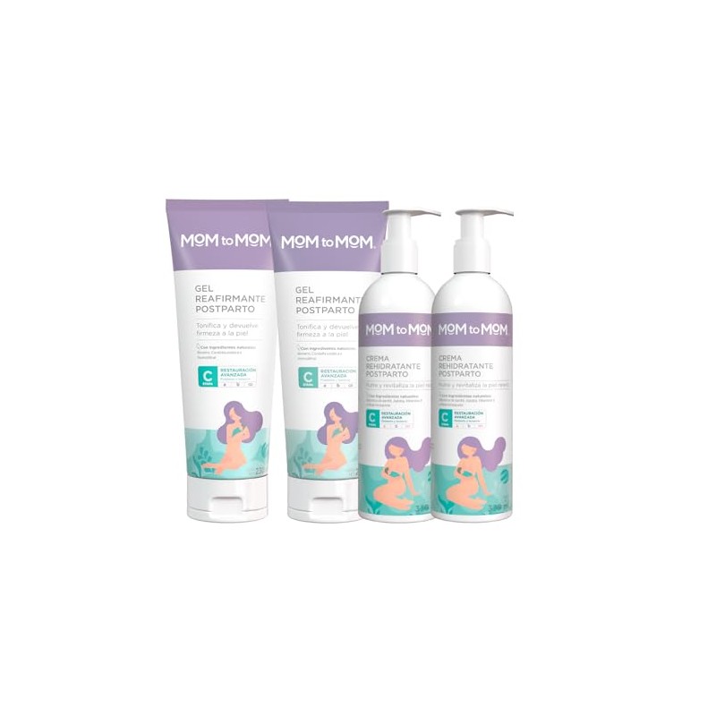 MOM to MOM Kit Firmeza y Rehidratación Postparto