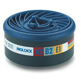 Moldex Gas Filter A2B2E1 for Series 7000 and 9000 Easy Lock 8 Pack 9500