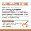 Coffee Snax Cold Brew Coffee Concentrate, Caramel Coffee Concentrate with