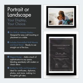 20x30 Black Photo Frame - Photo Frame 20x30cm, Frame 20x30cm, Certificate Frame, Kids Artwork Display Frame, Poster Frame, Picture Frames, Black Photo Frames, Black Picture Frames, 20cm x 30cm Frame