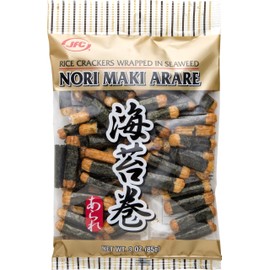 JFC Nori Maki Arare Rice Crackers, 3 Ounce