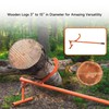 50.9" for Log Lifter, Adjustable Log Roller,Log Roller Tool,Heavy Duty