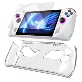 Toughcase Asus ROG Ally Clear Case with Hard Carry Bag and Glass Screen Protector