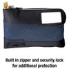 Master Lock Money Bag with Key Lock and Zipper for