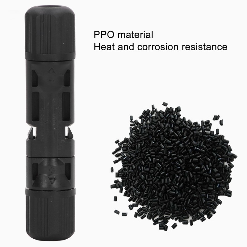 10 Sets Solar Panel Connector IP67 Waterproof Photovoltaic Cable Male