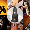 AUPHY Mechanical Metronome with Accent Bell, Classic Shape, Accurate Beat,