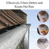 TopHomer 8 Pack Gutter Guard, Gutter Downspout Guard 3.5 Inch