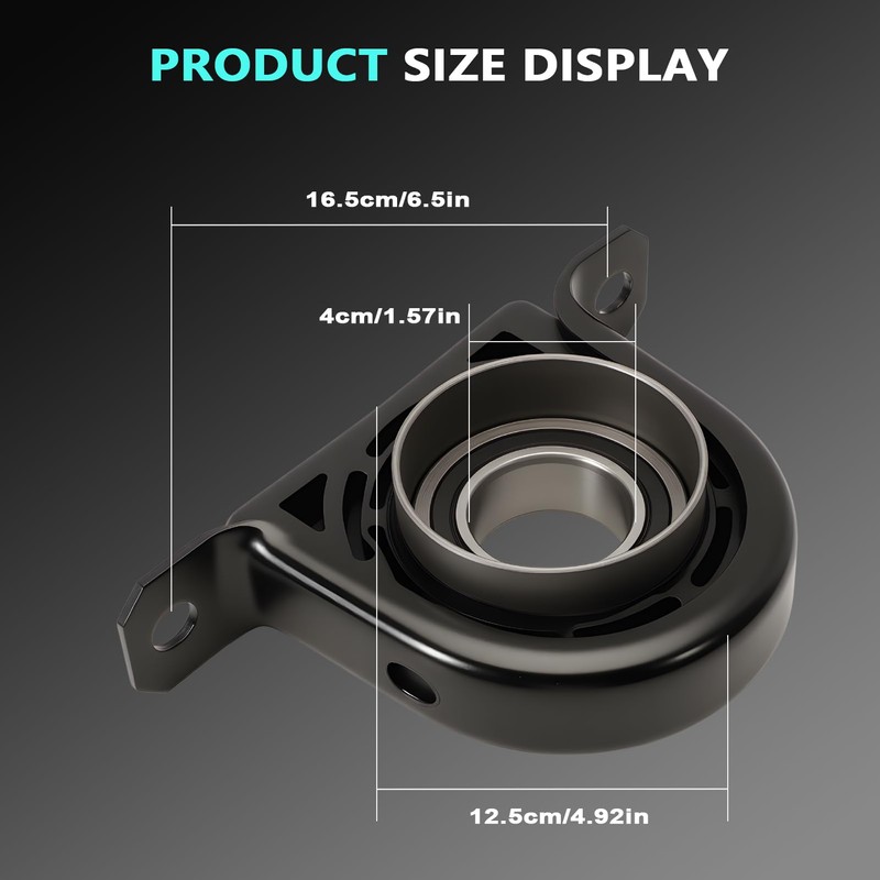 Drive Shaft Center Support Bearing fits 2011-2015 Frontier, 2004-2015 Titan