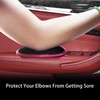 Arm Rest for Car with Memory Foam, Suede Elbow Arm