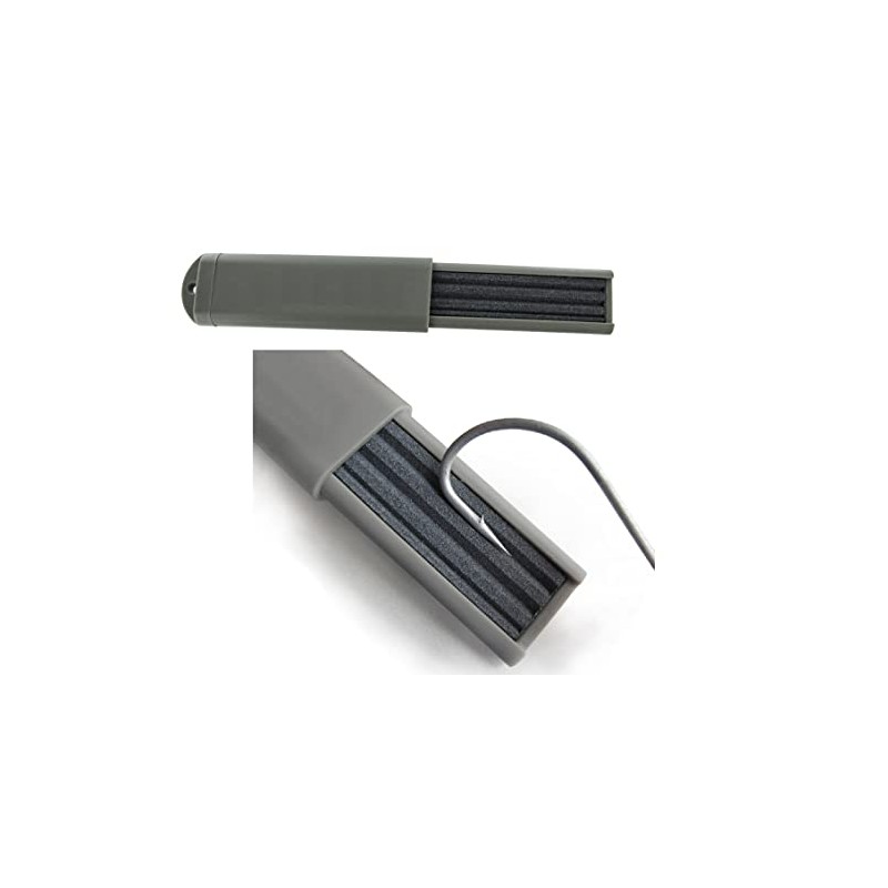 blntackle76 Hook Sharpener Whetstone for Sharpening Fishing Hooks Portable Collapsible