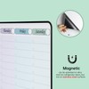 TIMCLUTCH Magnetic Dry Erase Weekly Planner with Hourly Time Slots
