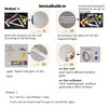 Home Wall Door Flexible Molding Trim Cabinet Edge Rope Mouldings