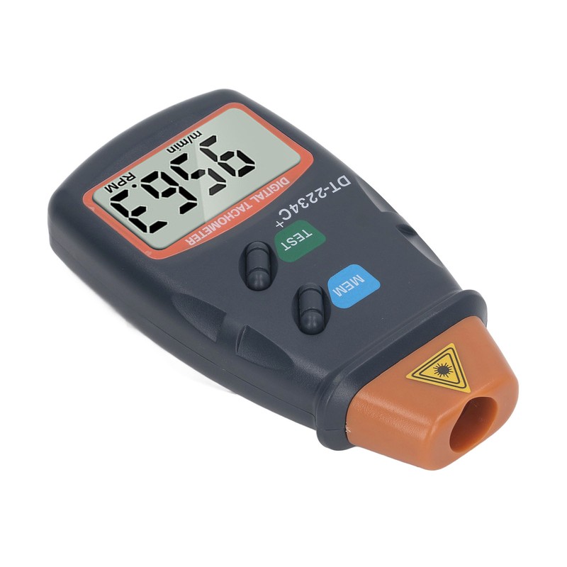 Digital Tachometer Laser Photo Non Contact Tach Meter Measurement Tool
