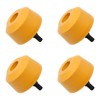 YananAC 4 Pieces Buffer Spring Stop Buffer Suspension Leaf Rubber