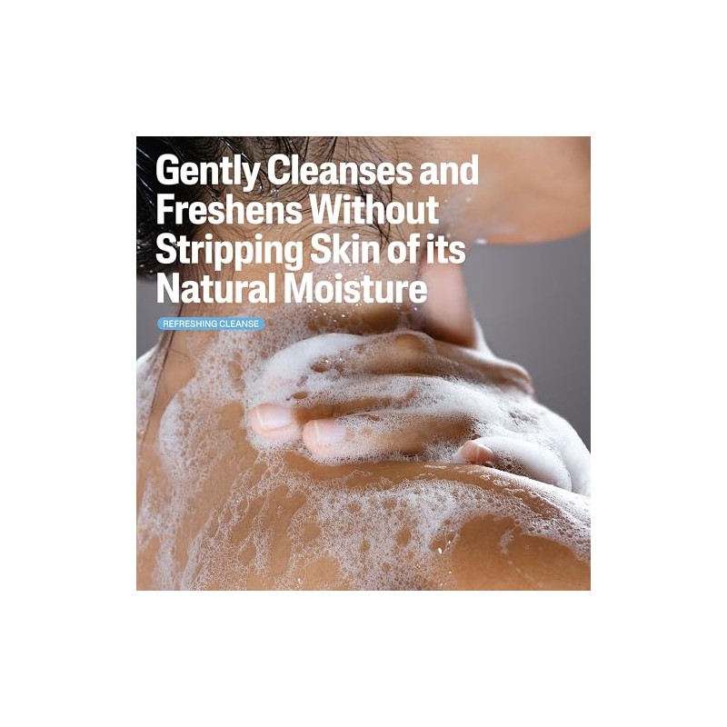Cetaphil Ultra Gentle Body Wash, Refreshing Scent, 16.9 Ounce (Pack