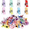 Sewing Clips, 100-Pack Multipurpose Fabric Clips, Assorted Colours for Crafting