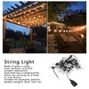 7.65m G40 Bulb String Light 25LED Waterproof Decorative String Lamp