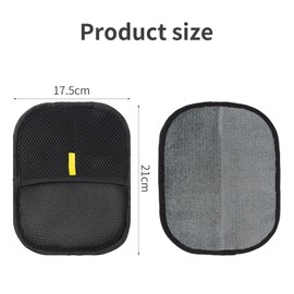 YAZANY 2 PCS Static Removal Gloves Pet Hair,Pet Grooming Gloves,Reusable Pet Hair Removal Glove,Versatile Grooming Gloves for Grooming, Washing,Deshedding