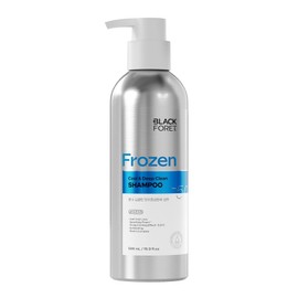 Blackforet Frozen Cool & Deep Clean Hair Loss Relief Shampoo, 500ml, 1 pc / 블랙포레 프로즌 쿨 앤 딥클린 탈모완화 샴푸, 500ml, 1개