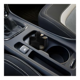 KOWTREJO Organizador de Monedas para Auto o Carro Porta Vasos (5 tamaños) (Negro)