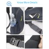 PivotWing Sling Bags for Men Women Small Backpack Rucksack Crossbody