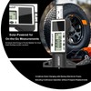 GODESON Digital Tire Tread Depth Gauge -Reads 32NDS, Inch &